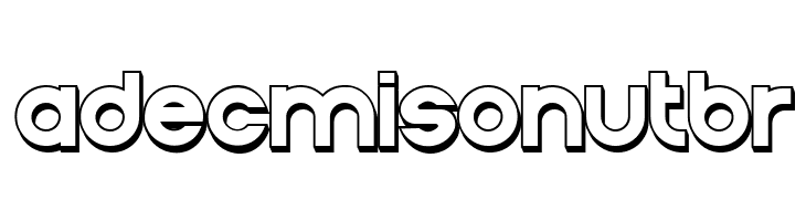 Condition 3D Regular  Free Fonts Download