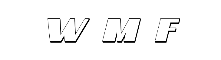 Consequences Shadow Italic  Free Fonts Download