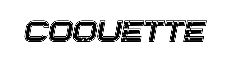 Created Filled Italic  Free Fonts Download