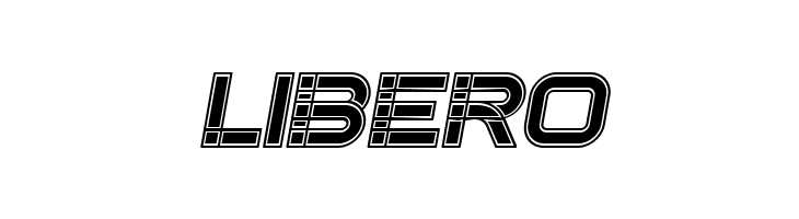 Created Filled Italic  Free Fonts Download