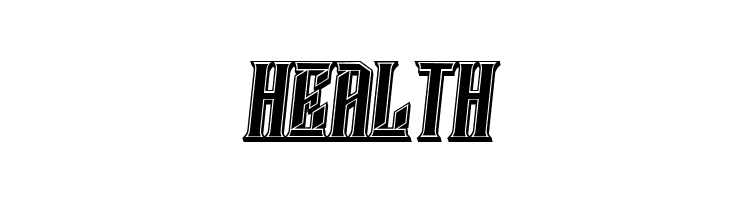 Damages 3D Filled Italic  Free Fonts Download