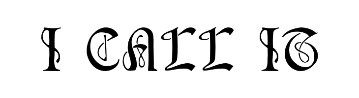 HorstCaps Medium  Free Fonts Download