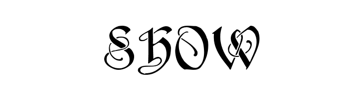 HorstCaps Medium  Free Fonts Download