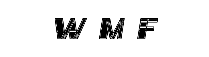 Essere Filled Italic  Free Fonts Download