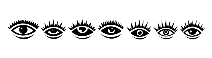 Eyez Regular  Free Fonts Download