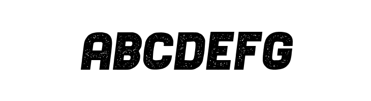 Fixation Grunged Italic  Free Fonts Download