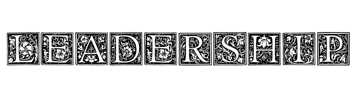 Floral Capitals Regular  Free Fonts Download