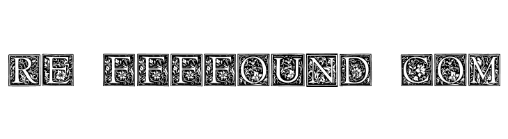 Floral Capitals Regular  Free Fonts Download