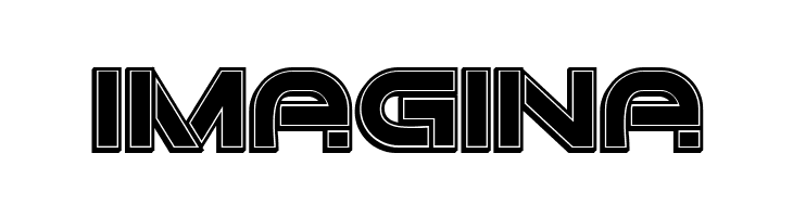 Forvertz 3D Filled Regular  Free Fonts Download