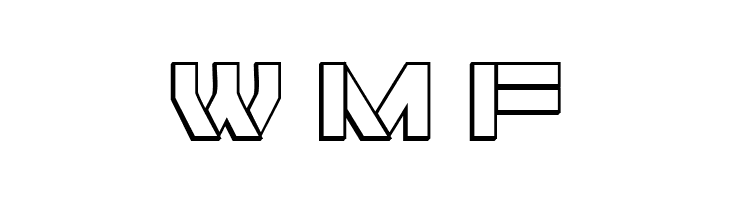 Forvertz 3D Regular  Free Fonts Download