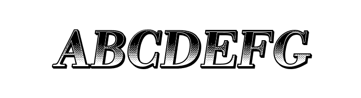 Gradientico Italic  Free Fonts Download