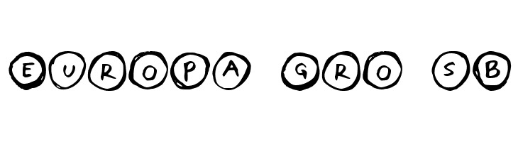 Letters in Circles Regular  Free Fonts Download