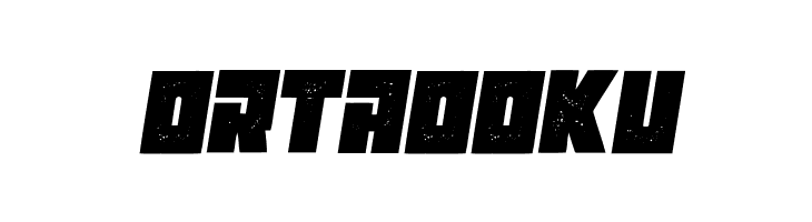 Maniac Grunged Italic  Free Fonts Download