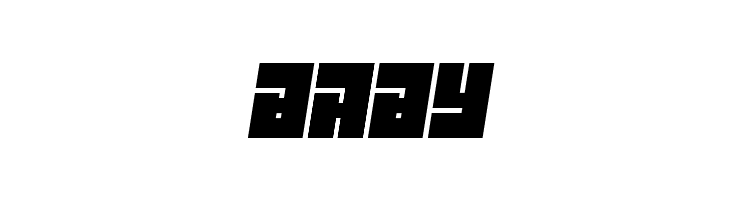 Maniac Italic  Free Fonts Download