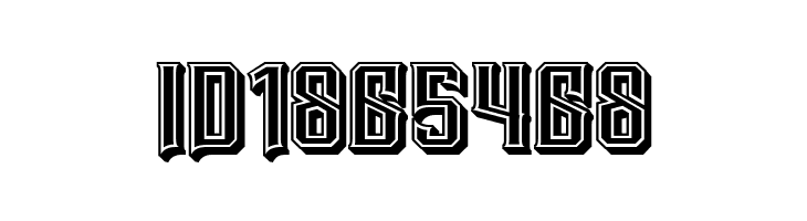 Mina is gone 3D Regular  Free Fonts Download