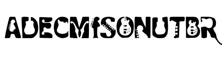 Rock  electric  Free Fonts Download