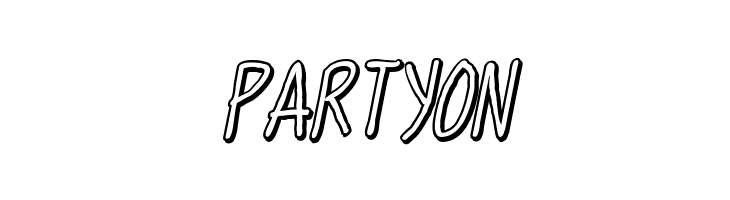 Oh,Maria Shadow Italic  Free Fonts Download