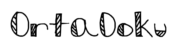 Stripes and bubbles  Free Fonts Download