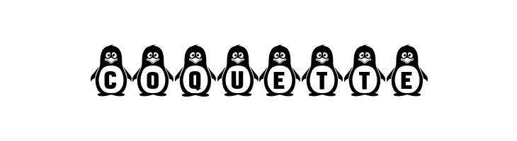 Penguins Regular  Free Fonts Download