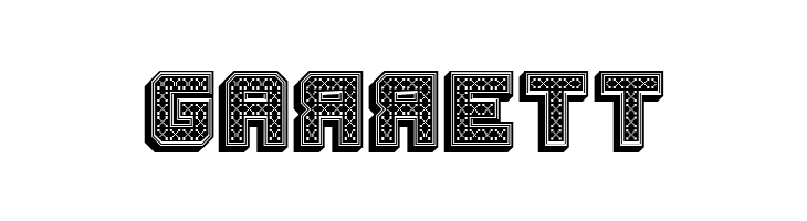 Rubles 3D Regular  Free Fonts Download