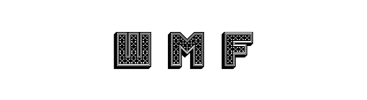 Rubles 3D Regular  Free Fonts Download