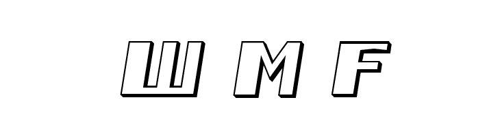 Russian Spring Shadow Italic  Free Fonts Download