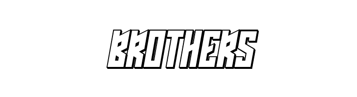 Schwachsinn 3D Italic  Free Fonts Download