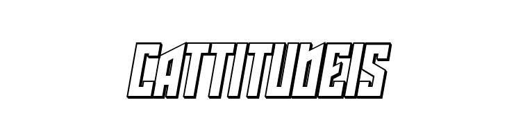 Schwachsinn 3D Italic  Free Fonts Download