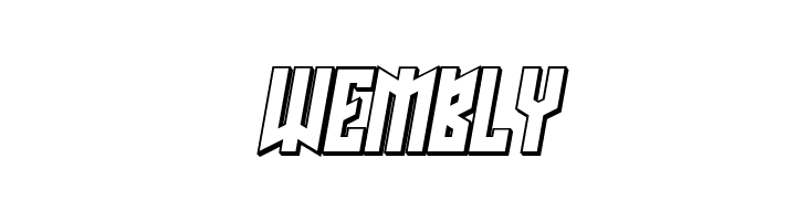 Schwachsinn 3D Italic  Free Fonts Download