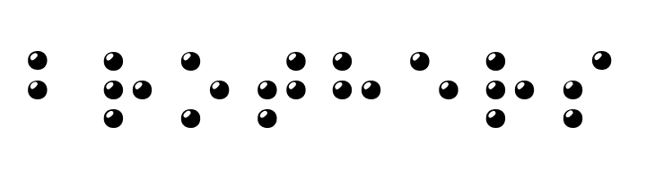 Braille 3D  Free Fonts Download