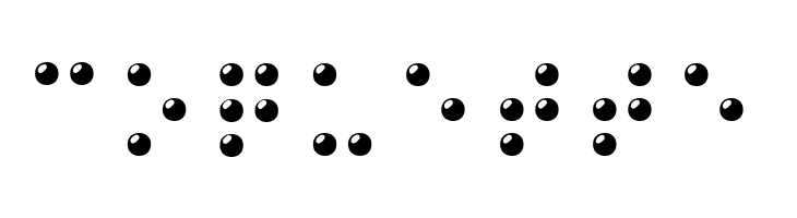 Braille 3D  Free Fonts Download