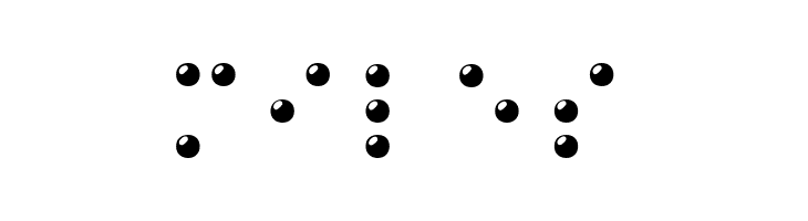 Braille 3D  Free Fonts Download