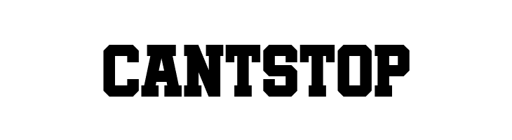 CANTSTOP Soccer League Regular Font