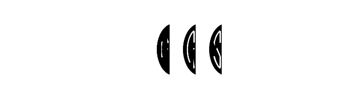HMBlackOvalThree  Free Fonts Download