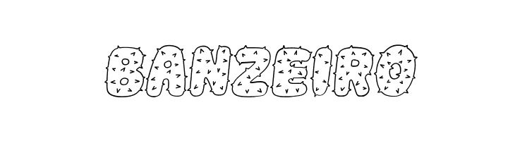 Spiky Italic  Free Fonts Download