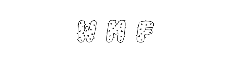 Spiky Italic  Free Fonts Download