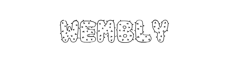 Spiky Regular  Free Fonts Download