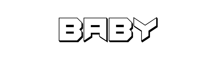 Suggested 3D Regular  Free Fonts Download