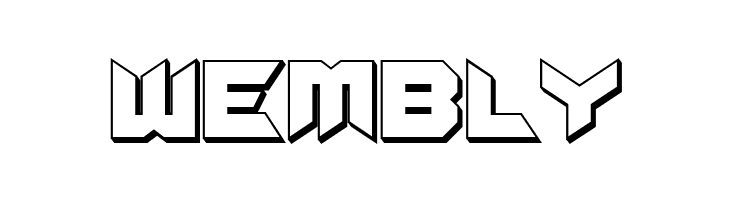 Suggested 3D Regular  Free Fonts Download