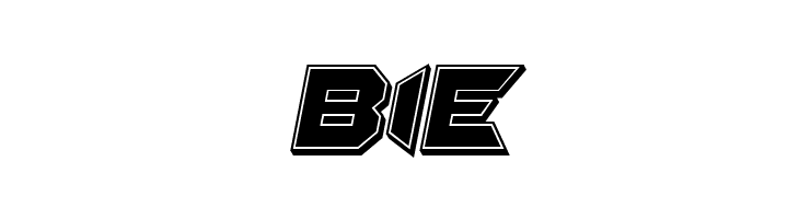 Suggested 3D Filled Italic  Free Fonts Download