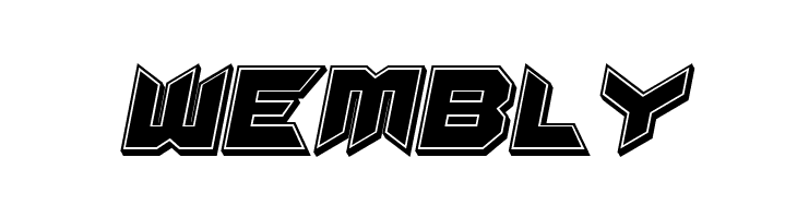 Suggested 3D Filled Italic  Free Fonts Download