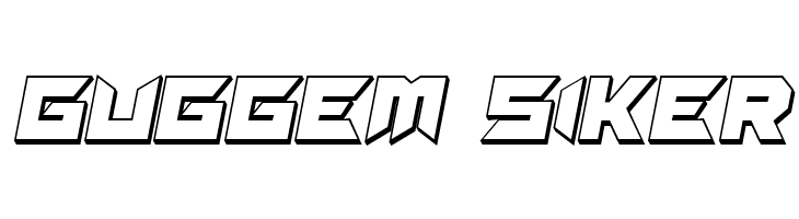 Suggested 3D Italic  Free Fonts Download