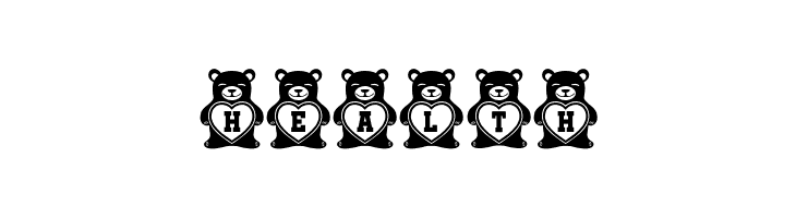 Teddy Bears Regular  Free Fonts Download