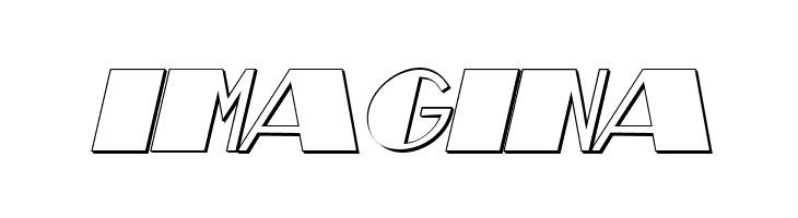 Theatrical Shadow Bold Italic  Free Fonts Download