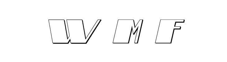 Theatrical Shadow Bold Italic  Free Fonts Download