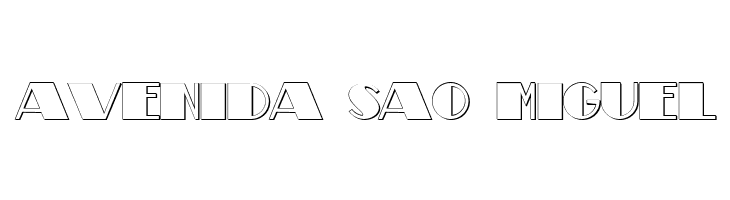 Theatrical Shadow Bold  Free Fonts Download