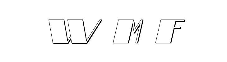 Theatrical Shadow Italic  Free Fonts Download