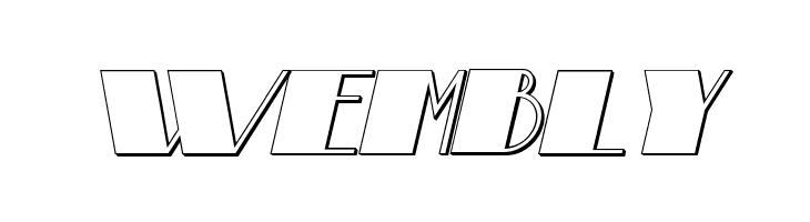 Theatrical Shadow Italic  Free Fonts Download