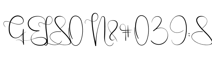 Emanuela  Free Fonts Download