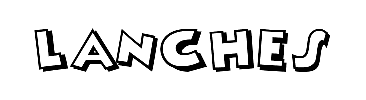 LANCHES Mickey Font